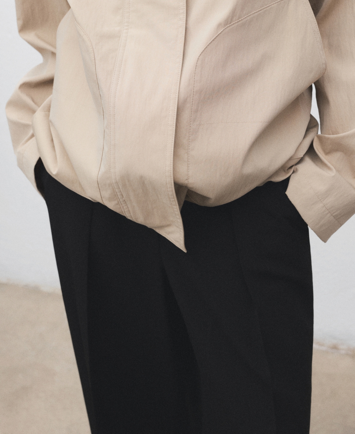 Mango Women's Corduroy Collar Cotton Jacket