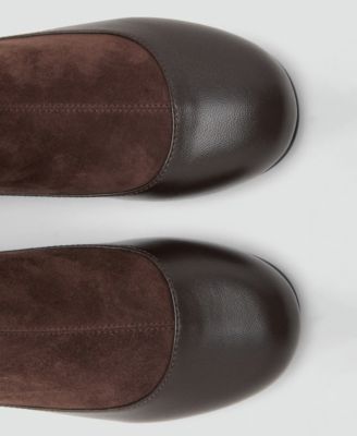 Women's Combined Leather Ankle Boots