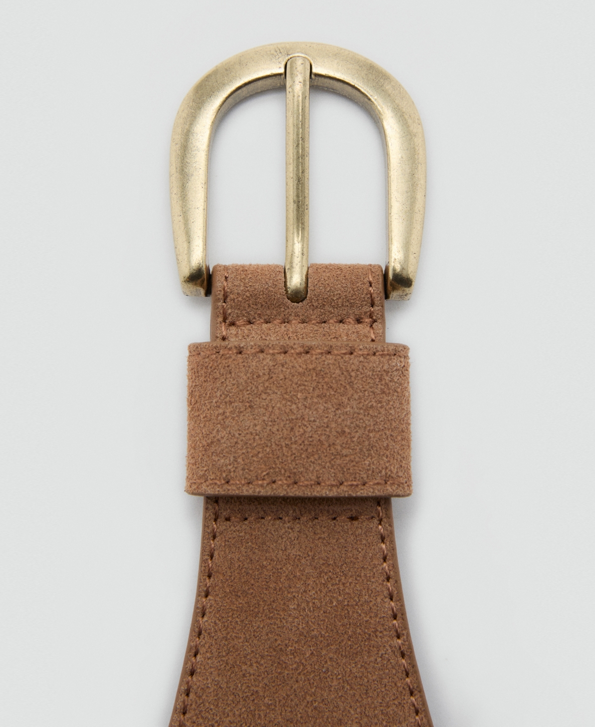 Mango Women's Suede Obi Belt