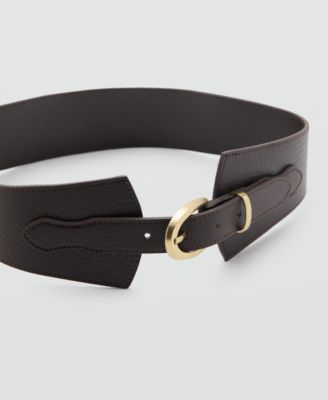 Women's Leather Obi Belt