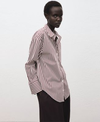 Women's Pocket Striped Shirt