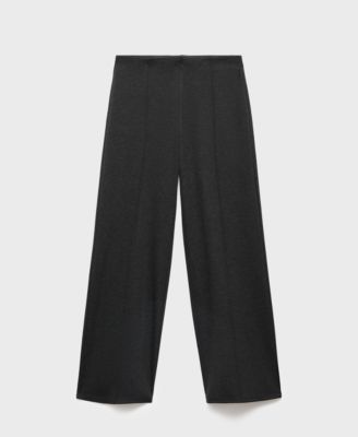 Women's Elastic Waist Straight-Fit Pants