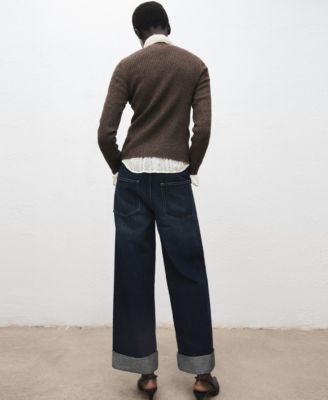 Women's Ribbed Knitted Cardigan