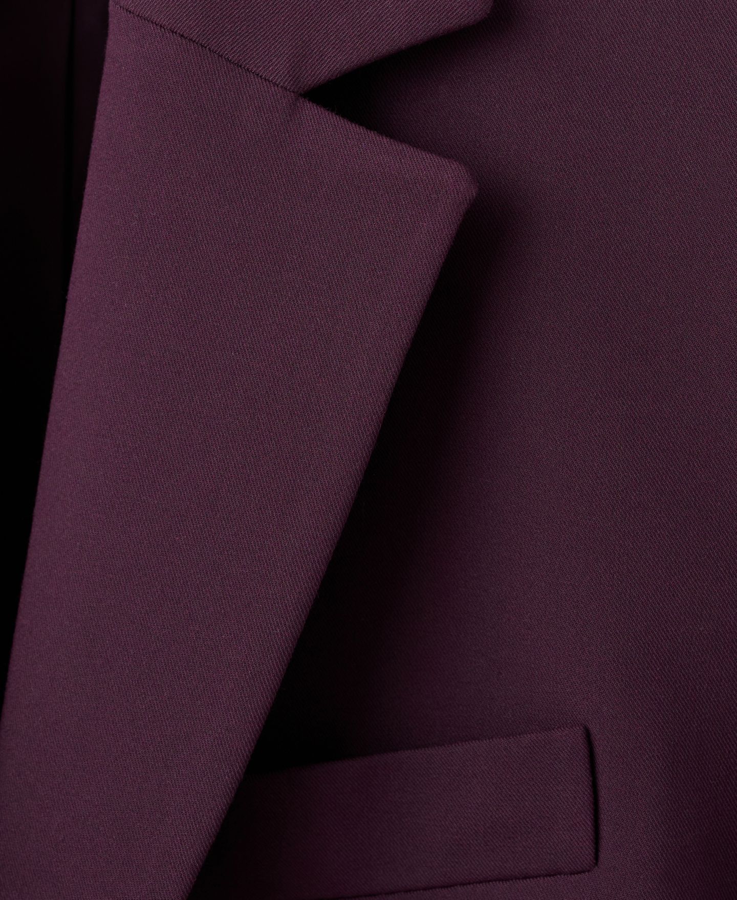 Женский пиджак MANGO Selection Wool-Blend Suit Blazer, цвет: Тёмно-бордовый — фото 4