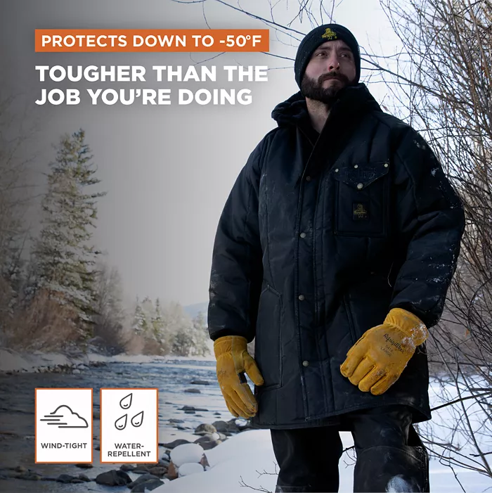 Big & Tall Iron-Tuff Ice Parka Insulated Winter Jacket, -50°F Comfort Rating, Water-Resistant & Windproof - thumbnail 8