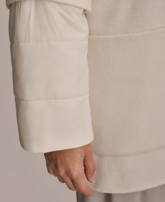 Women's Button Front Cape Coat