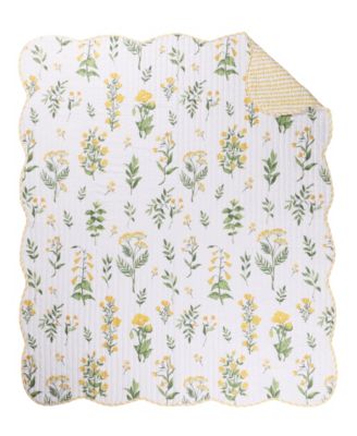Daffodil Reversible Quilted Throw, 50" x 60"