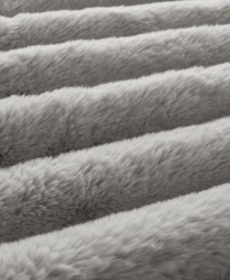 Jasmine Faux Fur Reverse to Velvet 3-Pc. Comforter Set, Full/Queen