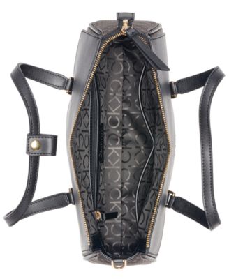 Irene Mini Signature Top Handle Convertible Satchel