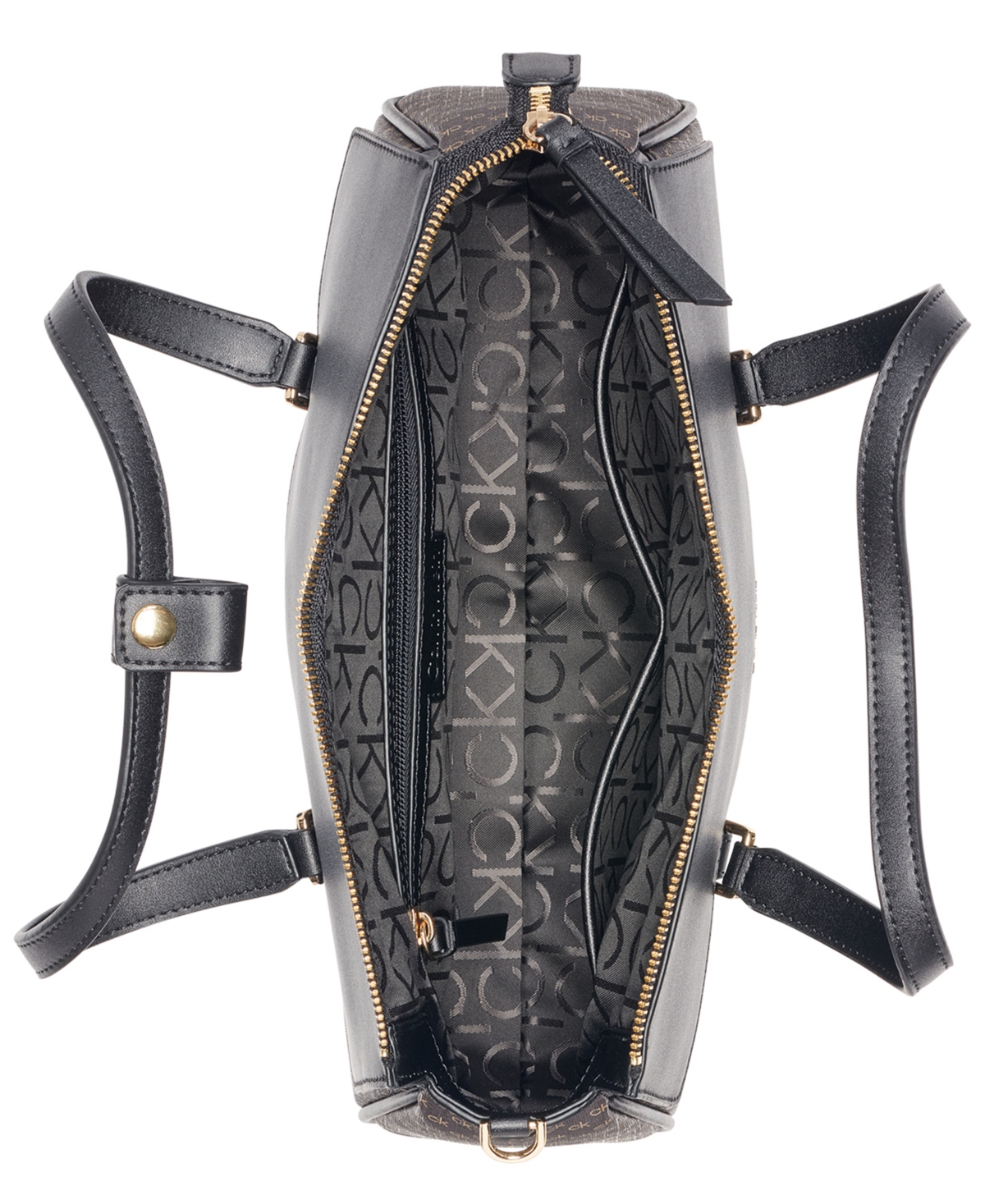 Calvin Klein Irene Crossbody Medium Strap Satchel Bag