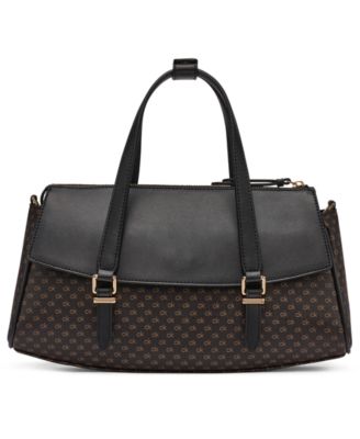 Irene Mini Signature Top Handle Convertible Satchel