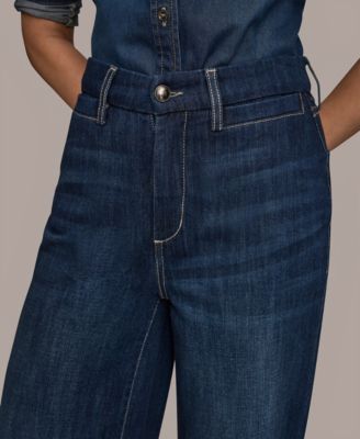 Women's High Rise Wide Leg Jeans