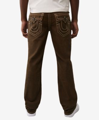 True Religion Men's Big T Stitch Detail Straight Fit Jeans - Macy's