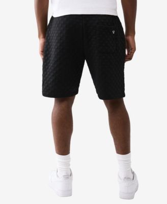 Men's Checkered Quilted Shorts