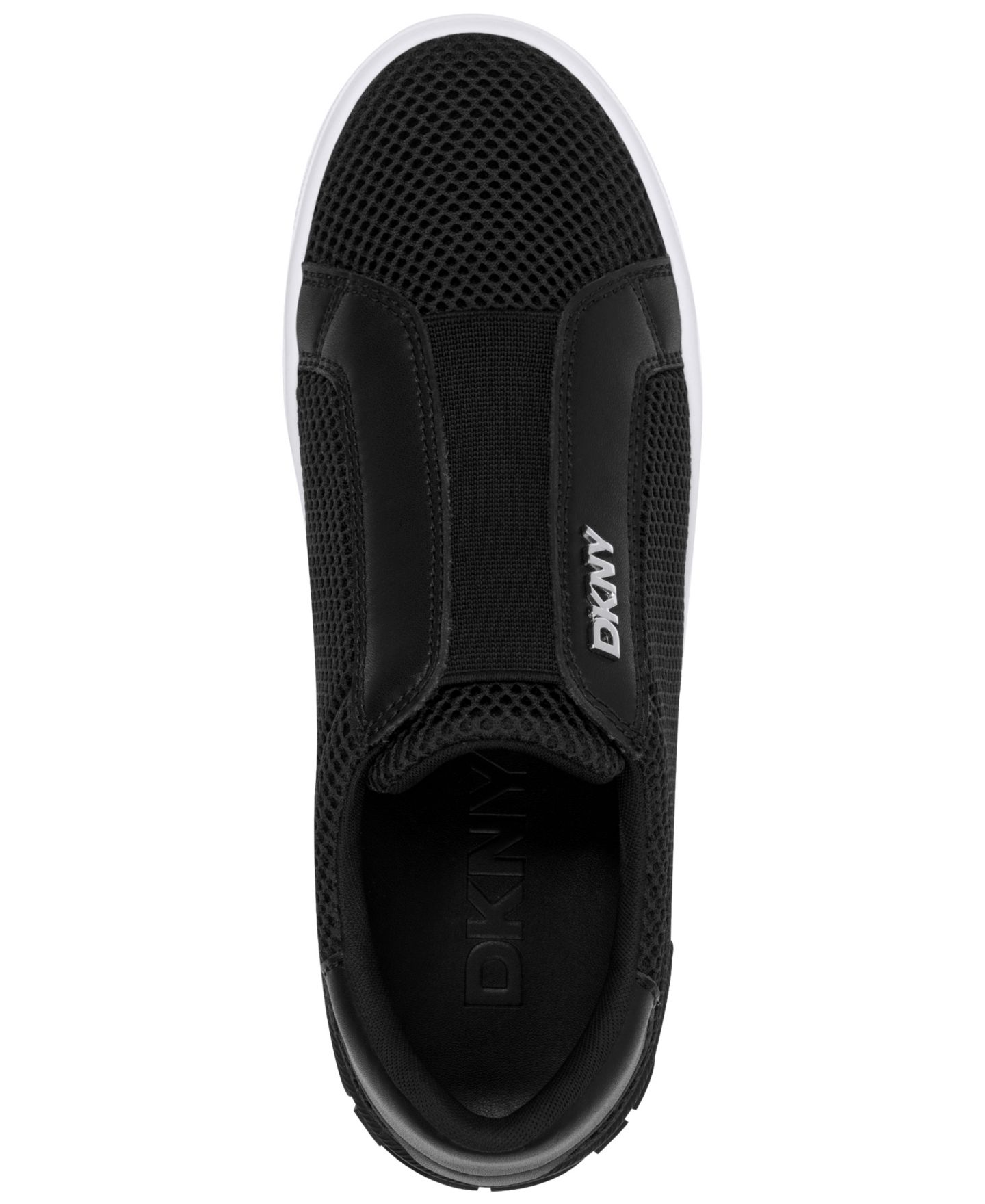Женские кроссовки DKNY Mindi Slip-On, цвет: Чёрный — фото 4