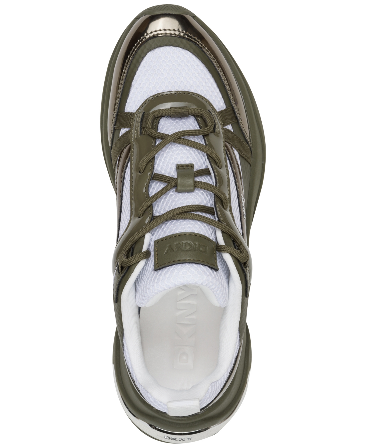 Dkny Women's Juna Lace Up Sneakers In Green