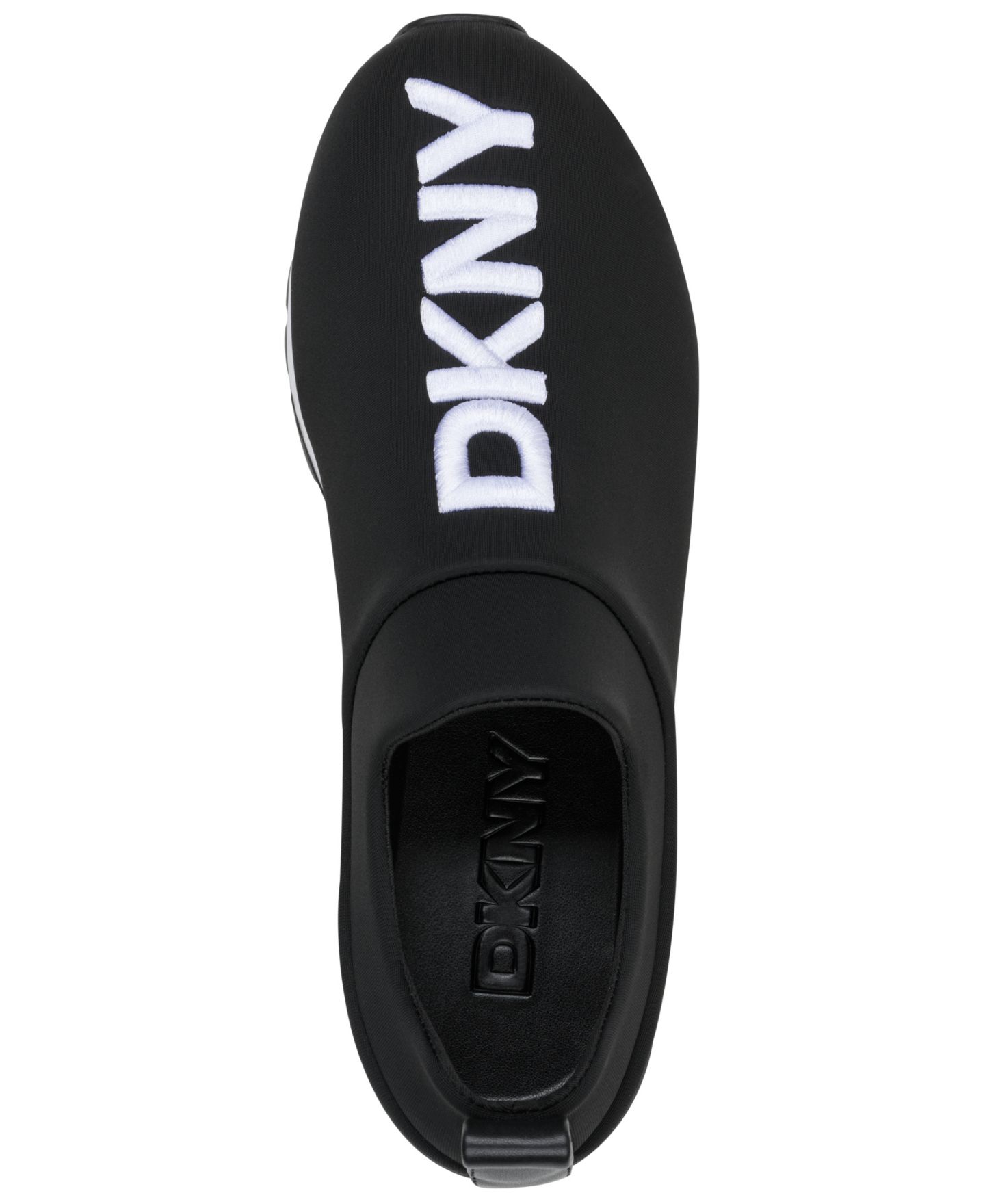 Женские кроссовки DKNY Jadyn Slip-On, цвет: Чёрный — фото 4