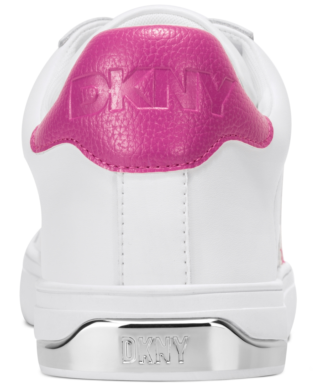 Dkny Abeni Platform Low Top Sneakers In White