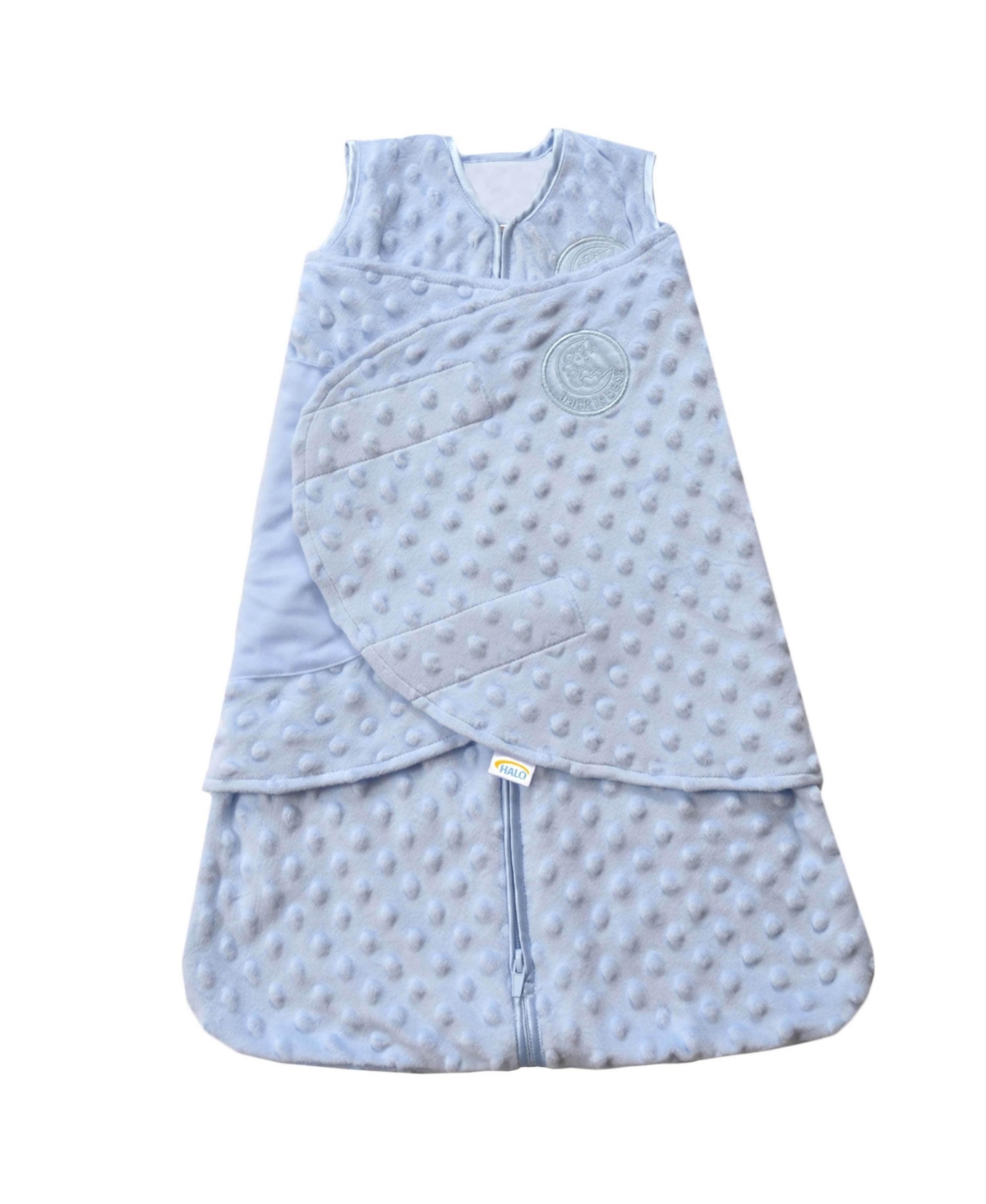Halo Baby Plush Dots Velboa 3.0 Tog Sleepsack Swaddle