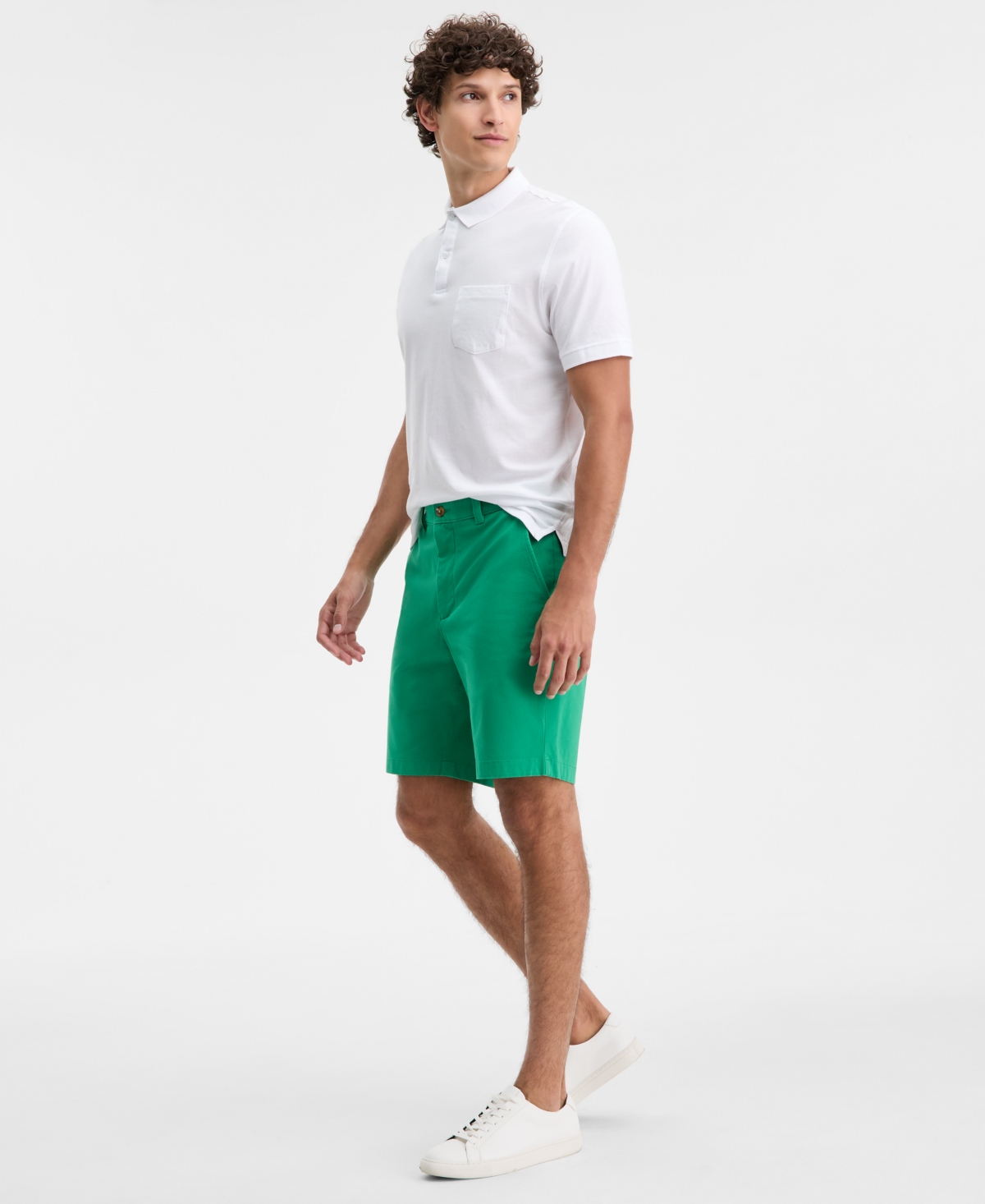 Club Room Men's Regular-Fit 9" 4-Way Stretch Shorts, Created for Macy's
