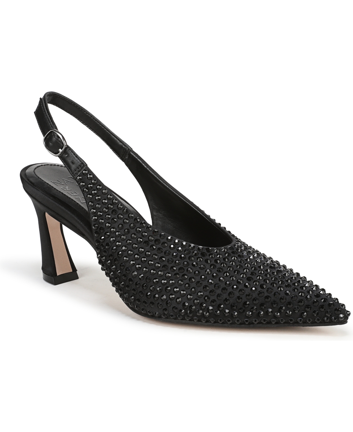 Naturalizer Women's Elaine Slingback Pumps - Black Sparkle Satin