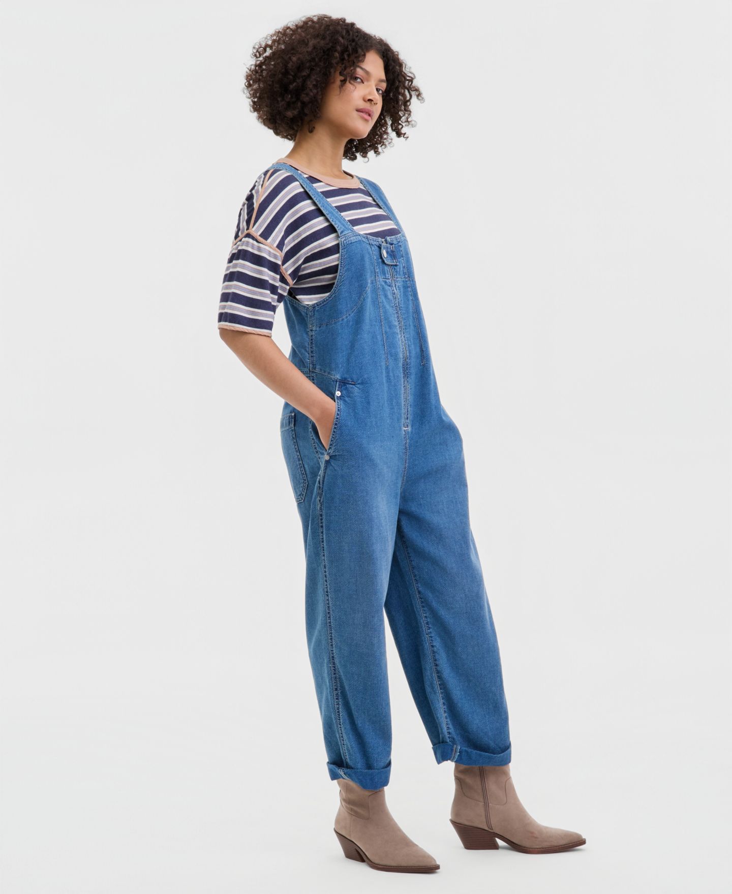Женский цельный купальник Free People We The Free Jude, цвет: Индиго — фото 2
