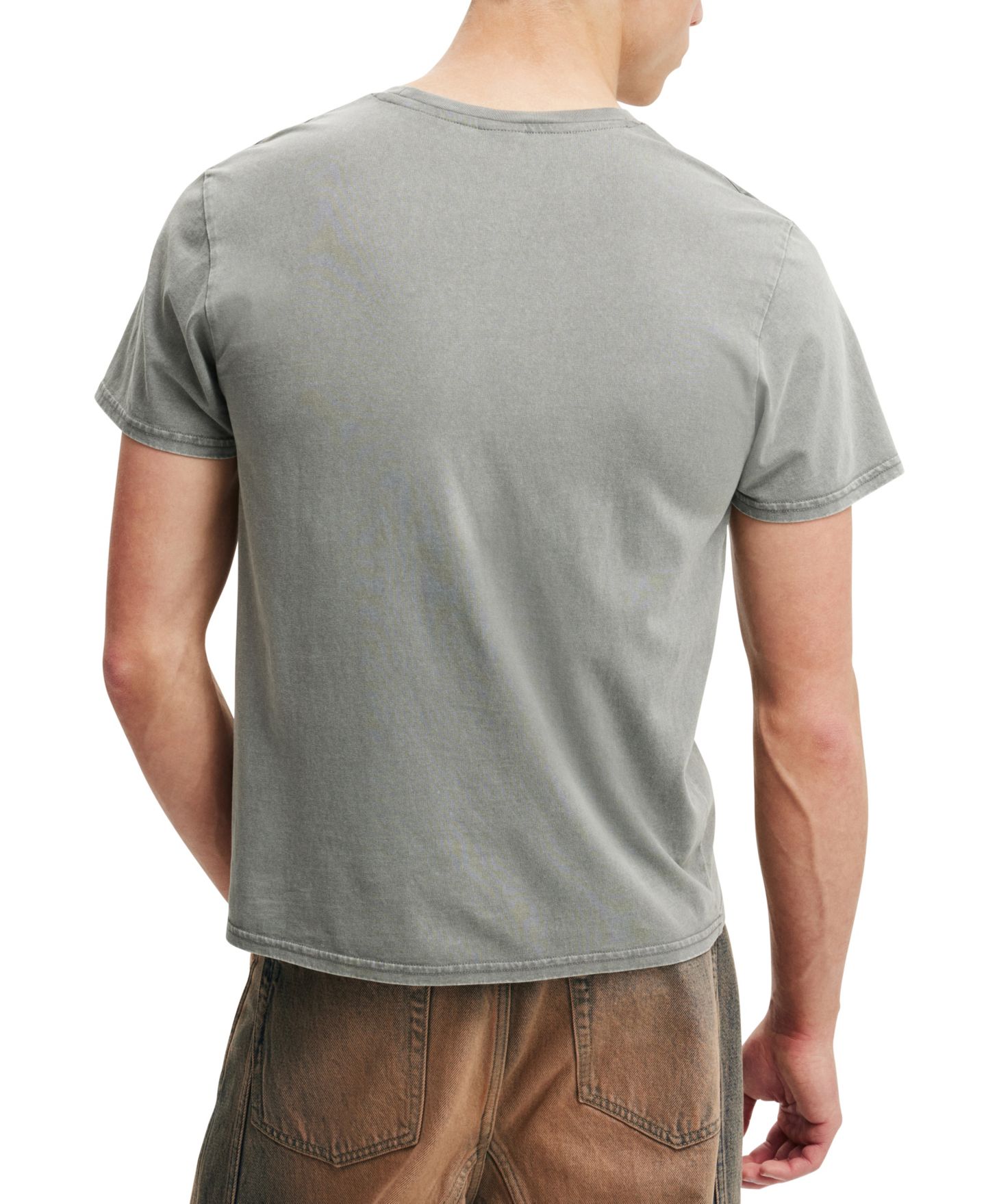 Мужская футболка Cotton On Baby T-Shirt, цвет: Кремовый / Синий — фото 8