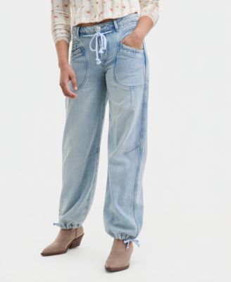 Women's Love Language Pull-On Jeans