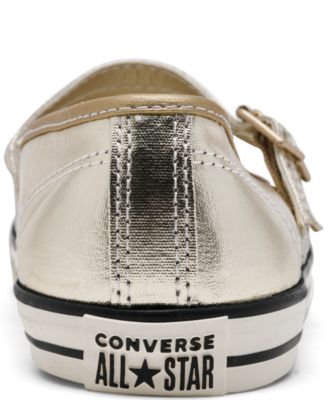 Women's Chuck Taylor All Star Dainty Mary Jane Casual Clogs from Finish Line