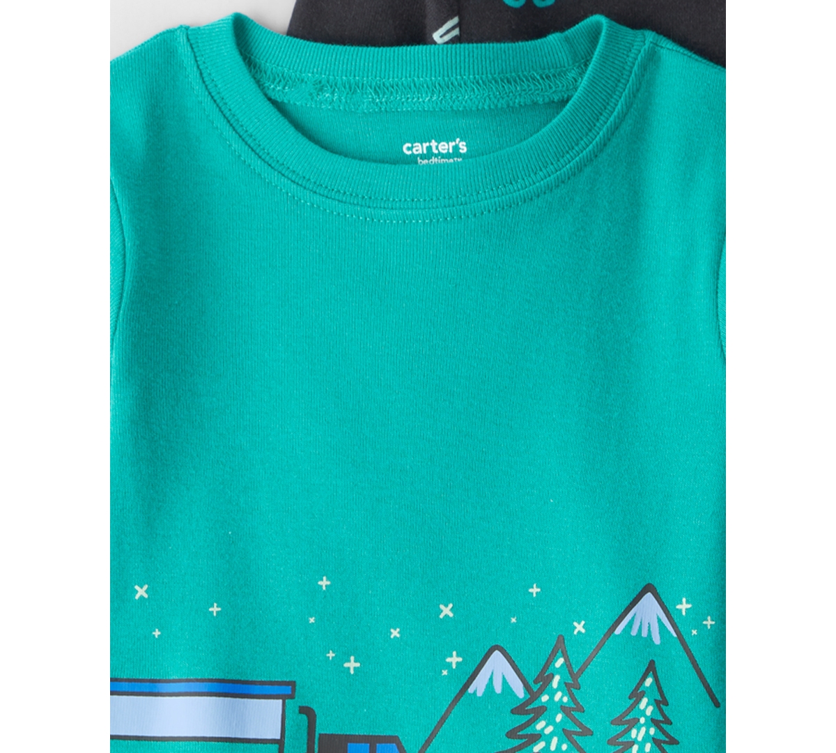 Carter's Baby Boys 4-Piece Truck Printed Long-Sleeve Top and Pants Set