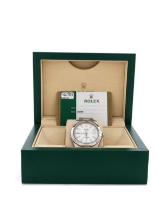 Oyster Perpetual Datejust II Automatic Watch in Stainless Steel 41mm