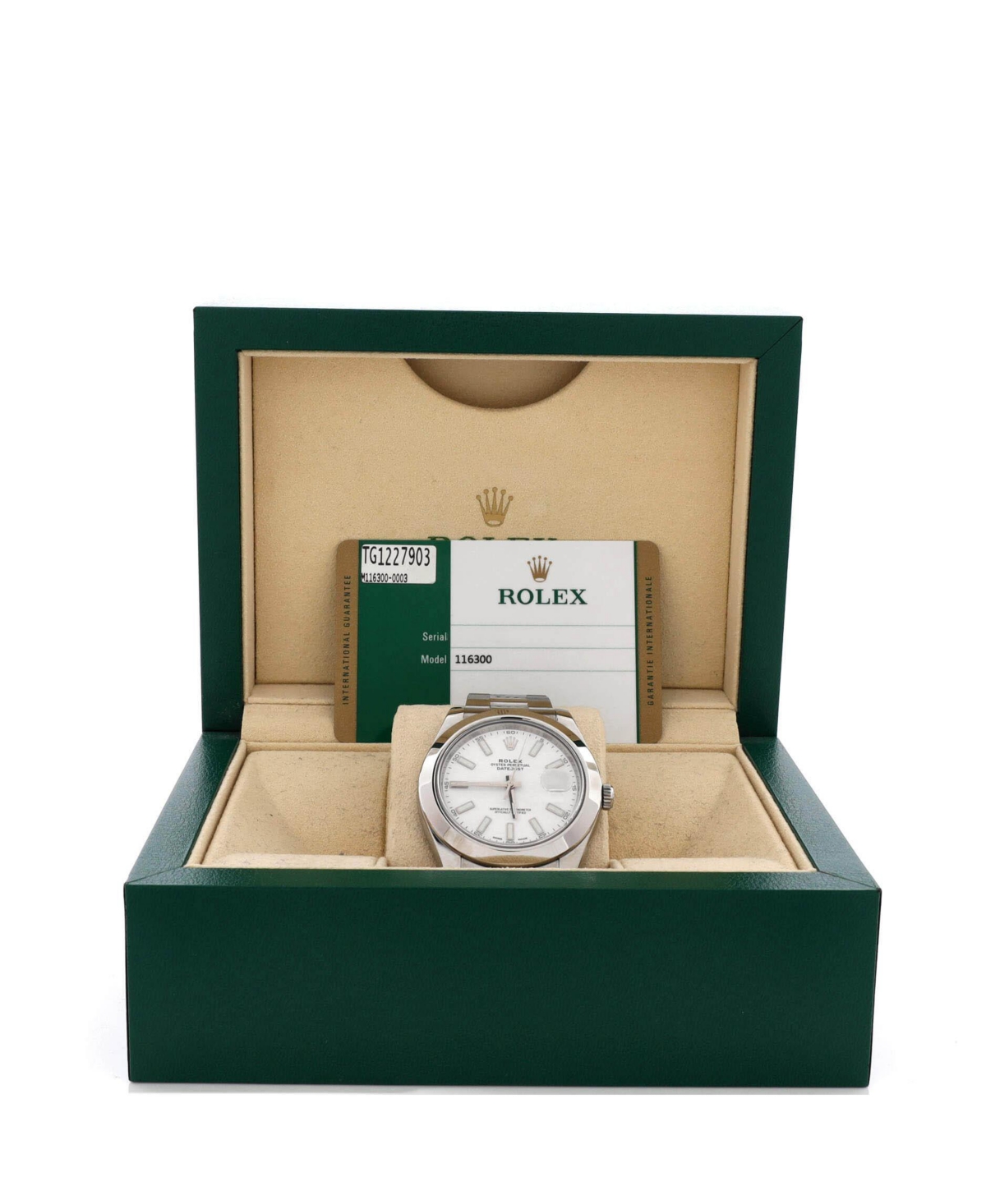 Pre-Owned Rolex Oyster Perpetual Datejust Ii Automatic Watch in Stainless Steel 41mm