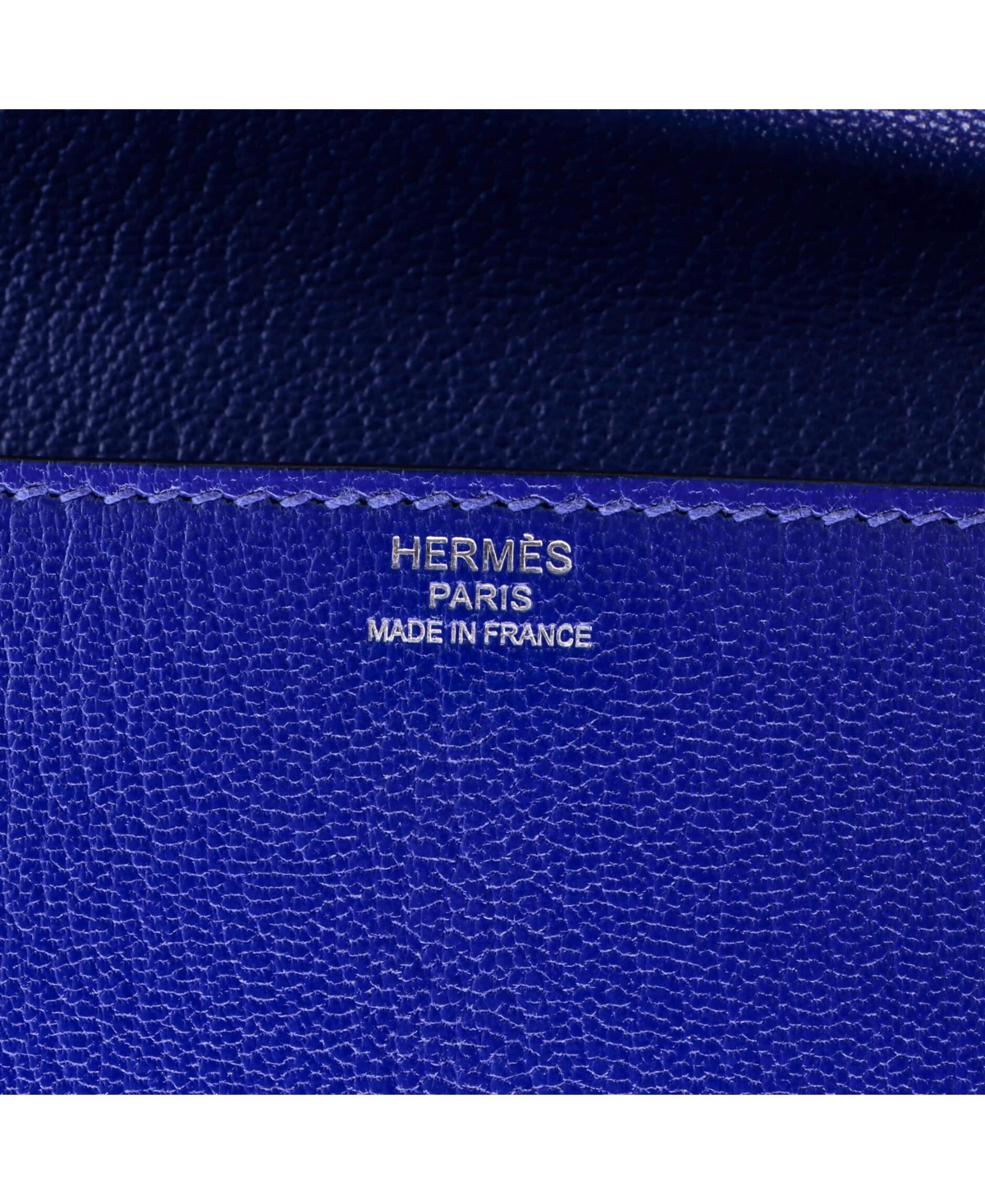 Pre-Owned HERMA‰S Cinhetic Clutch Chevre Mysore