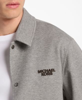 Men's Collared Long-Sleeve Jacket