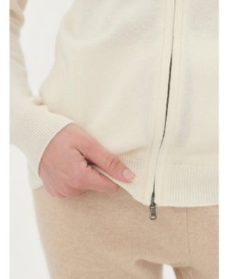 Women's Full-Zip Cashmere Cardigan