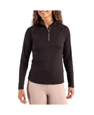 Women's Cutter and Buck Coastline Epic Comfort Recycled Quarter Zip