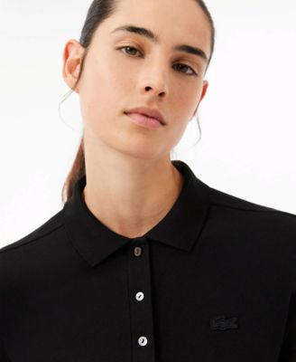 LACOSTE Women's Slim-Fit Long Sleeve Top