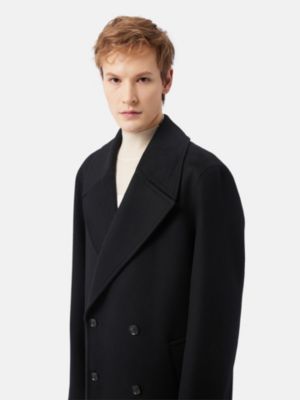 Men's Double-Breasted Cashmere Coat for Men