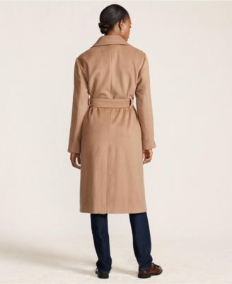 Women's Wool Wrap Long Coat