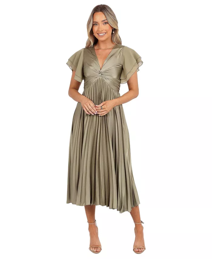 Women's Nova Flutter Sleeve Dress - thumbnail 8