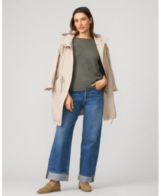 Women's Apple Drop Shoulder Tunic Sweater