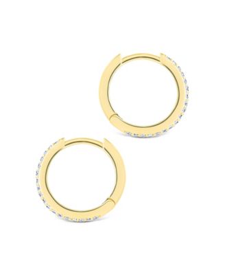 Sterling Silver Emerson Micro Hoops