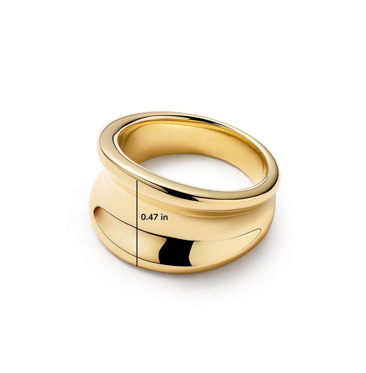 Ana Luisa Gold Band Ring