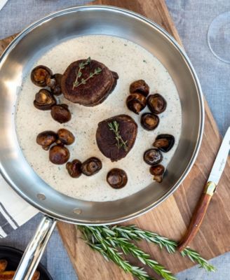 Stainless Steel 6-Pc. ProBond Forged Brushed Clad Cookware Set