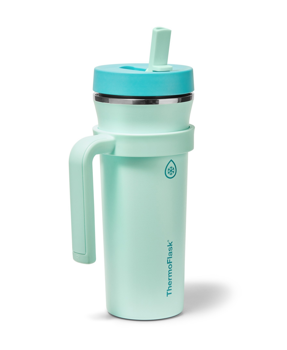 Thermoflask 32 Oz. Insulated Straw Tumbler With Removable Handle