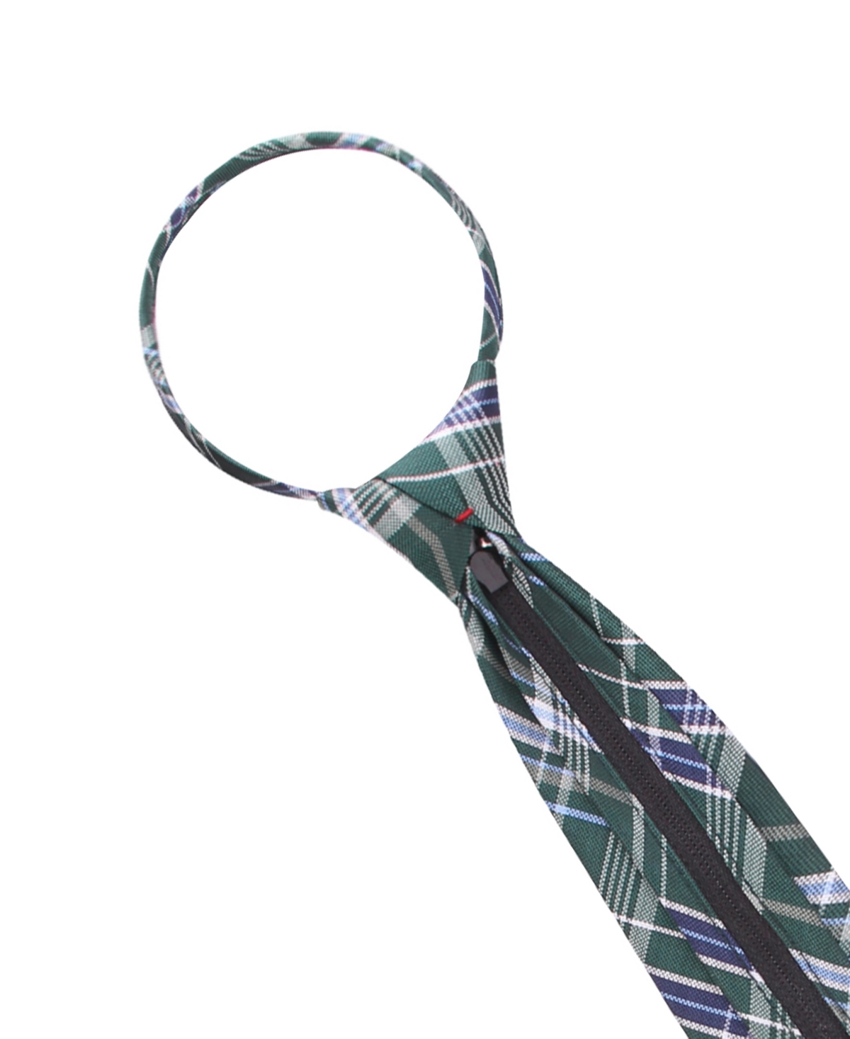 Tommy Hilfiger Boys Pre-Tied Plaid Pattern Tie