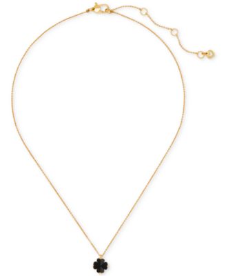 Epoxy Stone Flower Mini Pendant Necklace