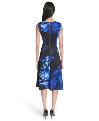 Women's Printed Sleeveless Dress