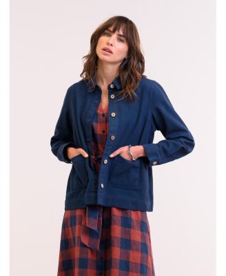 Women's Check Tie Front Midi Shirt Dress