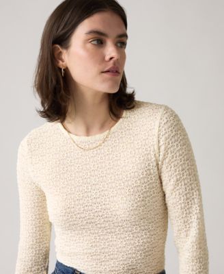 Premium Women's Anika Crewneck Long Sleeve Top